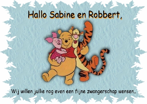 Sabine en Robbert